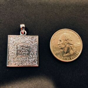 Guru Rinpoche's Magical Protective Seal / Padmasambhava Pendant in Hypoallergeni